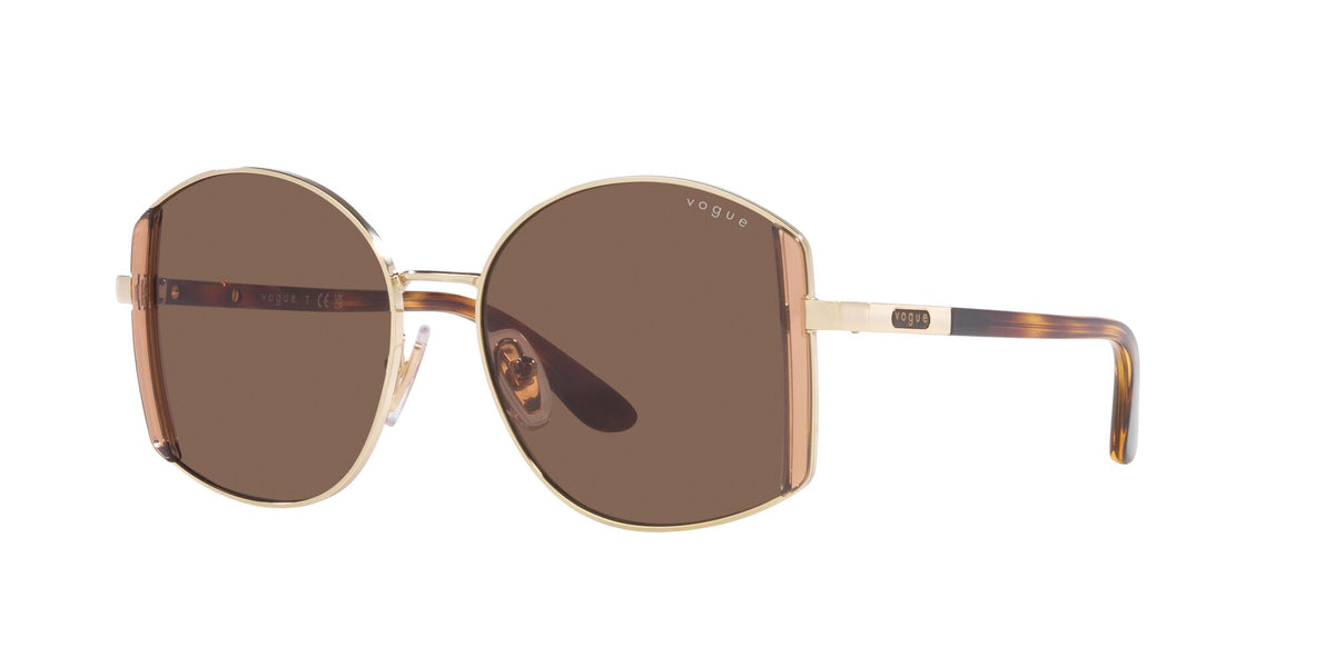 Vogue 0VO4267S 848/73 53 Pale Gold/ Dark Brown 53 / Polycarbonate / Metal / Metal