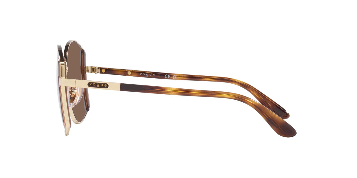 Vogue 0VO4267S 848/73 53 Pale Gold/ Dark Brown 53 / Polycarbonate / Metal / Metal