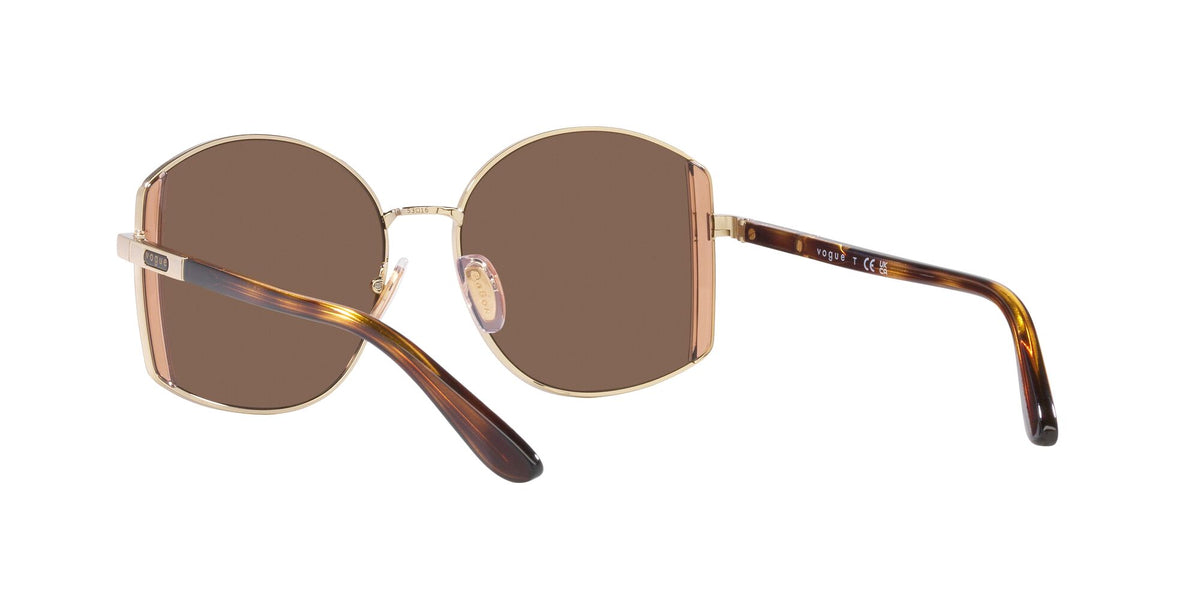 Vogue 0VO4267S 848/73 53 Pale Gold/ Dark Brown 53 / Polycarbonate / Metal / Metal