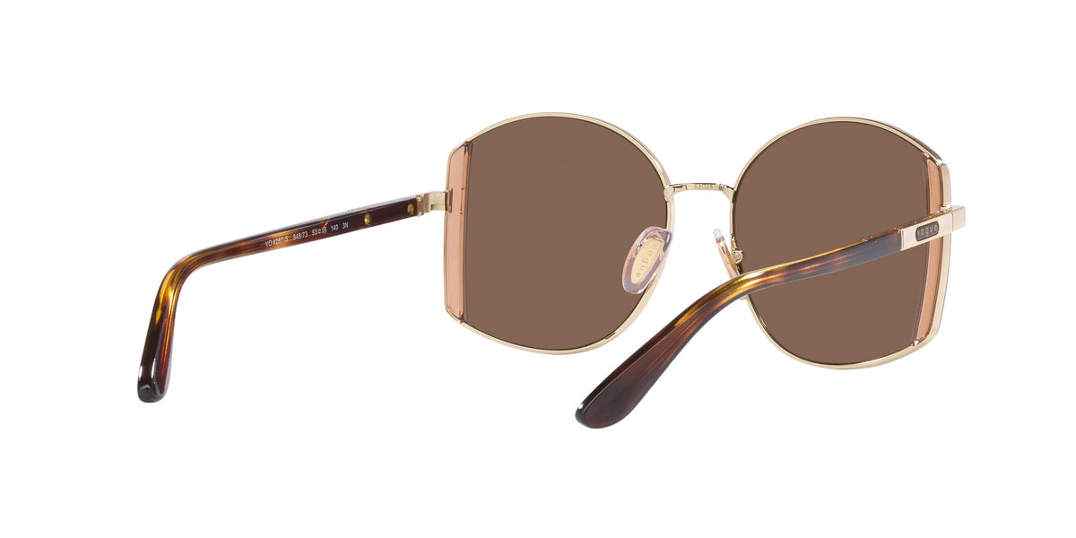 Vogue 0VO4267S 848/73 53 Pale Gold/ Dark Brown 53 / Polycarbonate / Metal / Metal