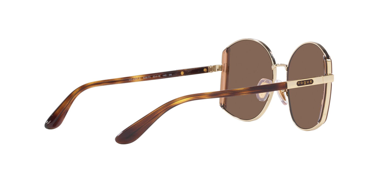 Vogue 0VO4267S 848/73 53 Pale Gold/ Dark Brown 53 / Polycarbonate / Metal / Metal