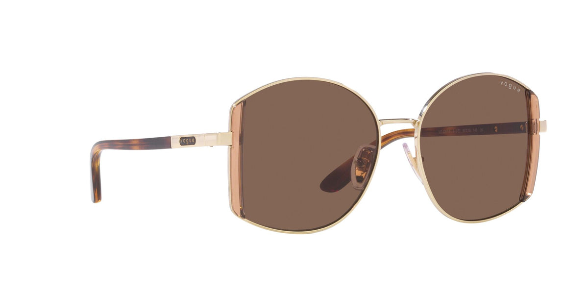 Vogue 0VO4267S 848/73 53 Pale Gold/ Dark Brown 53 / Polycarbonate / Metal / Metal