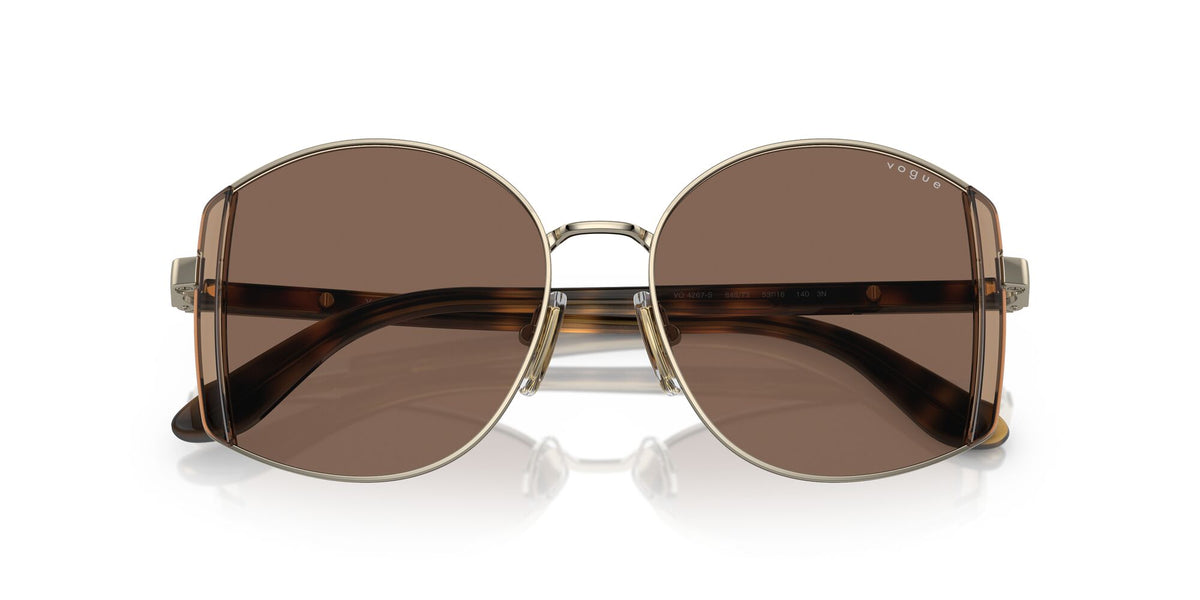Vogue 0VO4267S 848/73 53 Pale Gold/ Dark Brown 53 / Polycarbonate / Metal / Metal