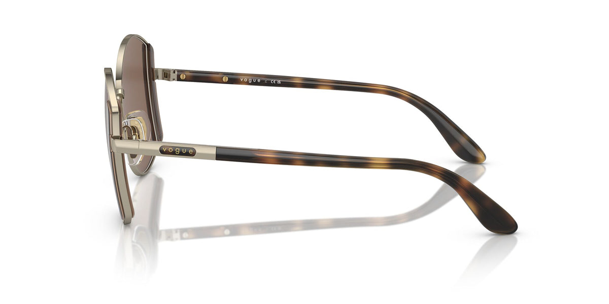 Vogue 0VO4267S 848/73 53 Pale Gold/ Dark Brown 53 / Polycarbonate / Metal / Metal
