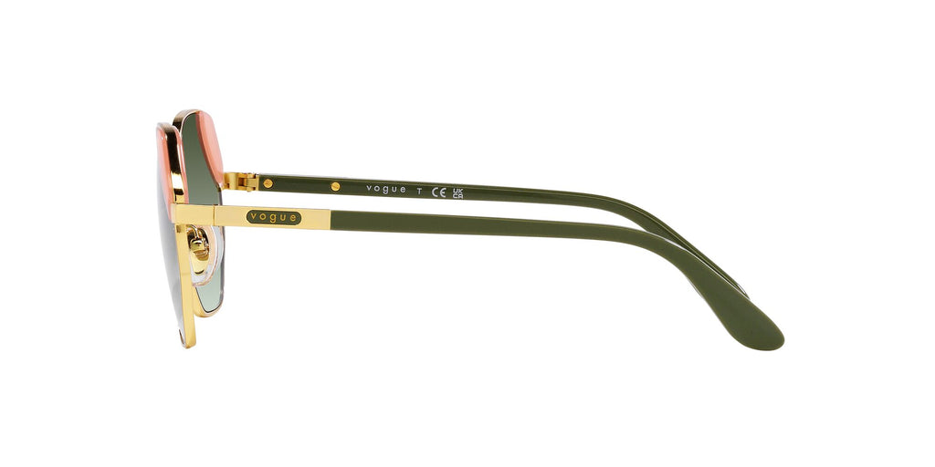 Vogue 0VO4268S 280/8E 55 Gold/ Green Gradient 55 / Polycarbonate / Metal / Metal