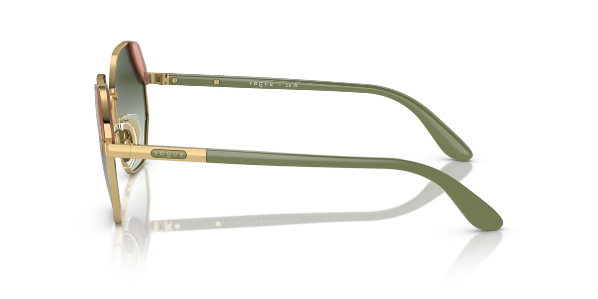 Vogue 0VO4268S 280/8E 55 Gold/ Green Gradient 55 / Polycarbonate / Metal / Metal