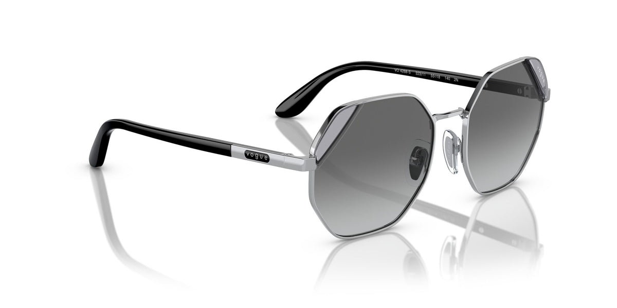 Vogue 0VO4268S 323/11 55 Silver/ Gradient Grey 55 / Polycarbonate / Metal / Metal