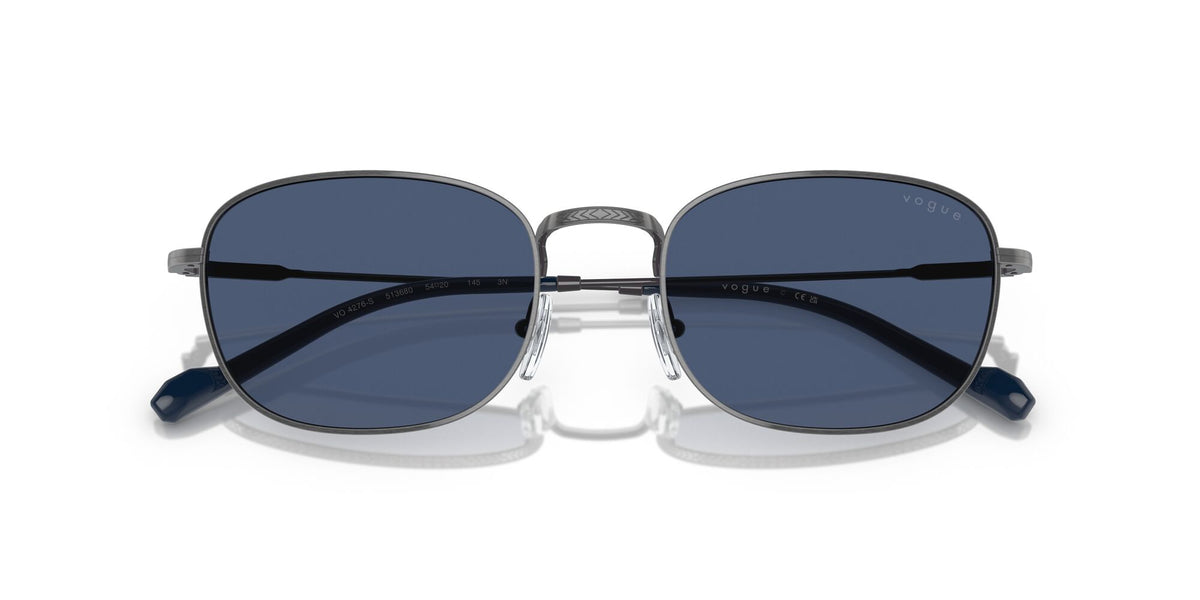 Vogue 0VO4276S 513680 54 Silver Antique/ Dark Blue 54 / Polycarbonate / Metal / Metal