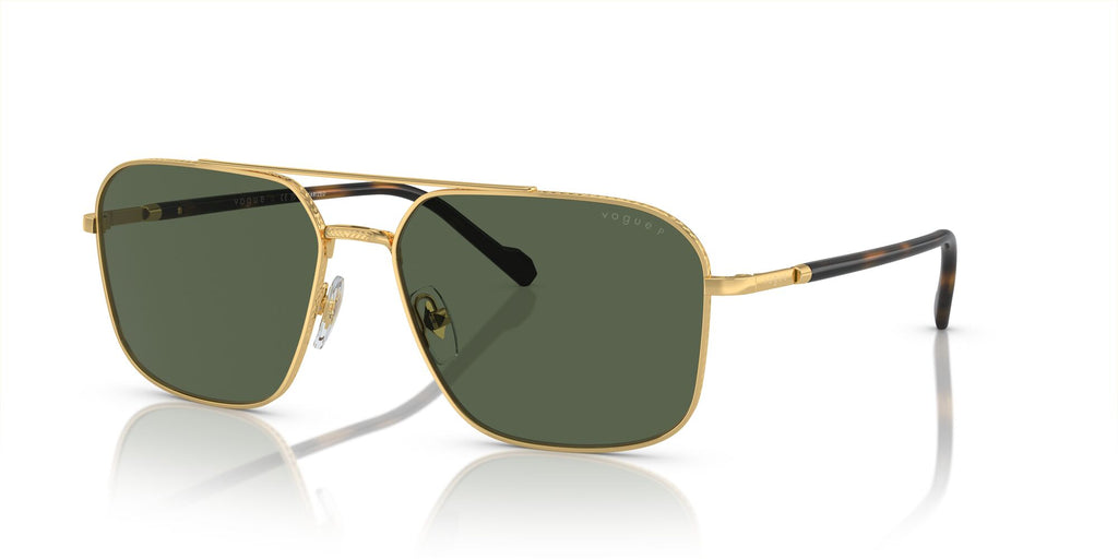 Vogue 0VO4289S 280/9A 59 Gold/ Dark Green Polarised 59 / Polycarbonate / Metal / Metal