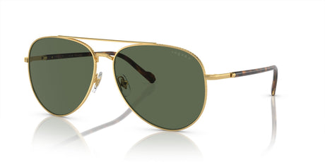 Vogue 0VO4290S 280/9A 60 Gold/ Dark Green Polarised 60 / Polycarbonate / Metal / Metal