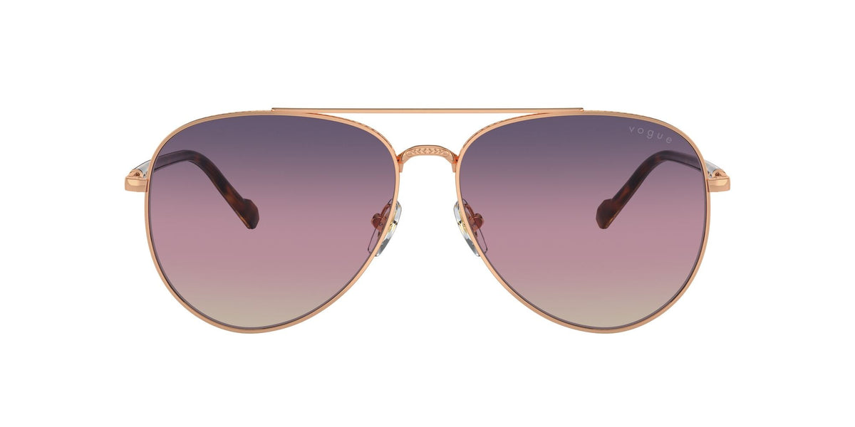 Vogue 0VO4290S 5152U6 60 Rose Gold/ Trigradient Brown/Violet/Blue - Blue Star Eyewear