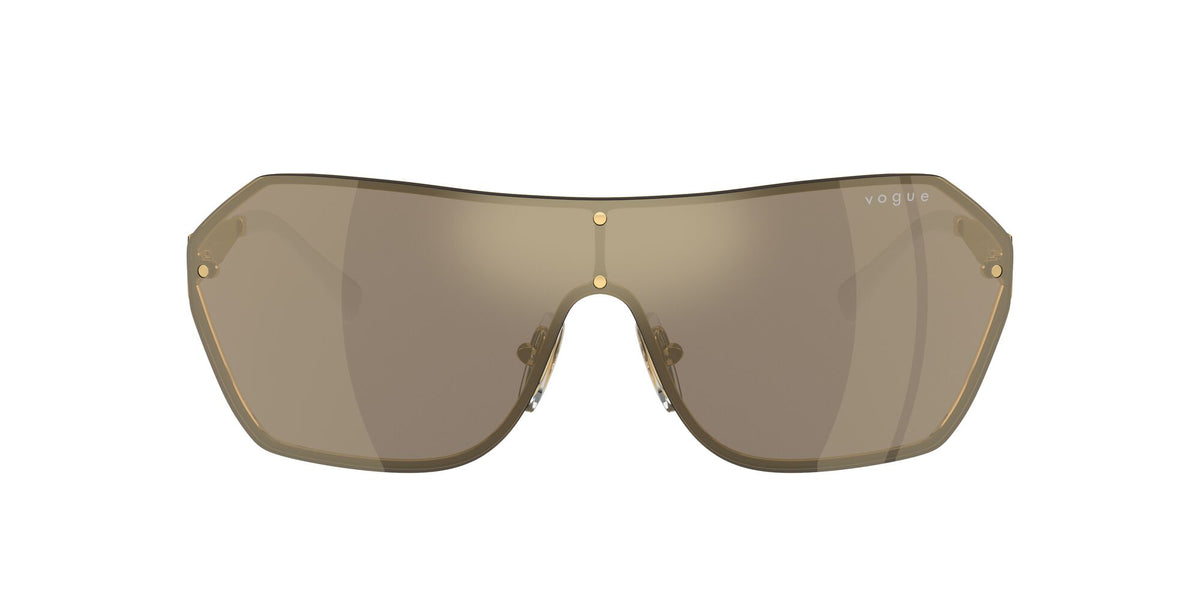 Vogue 0VO4302S 280/5A 41 Gold/ Light Brown Mirror Gold