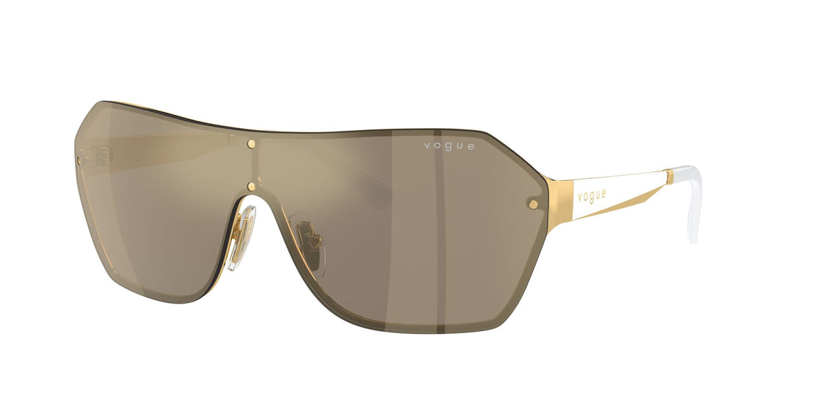 Vogue 0VO4302S 280/5A 41 Gold/ Light Brown Mirror Gold