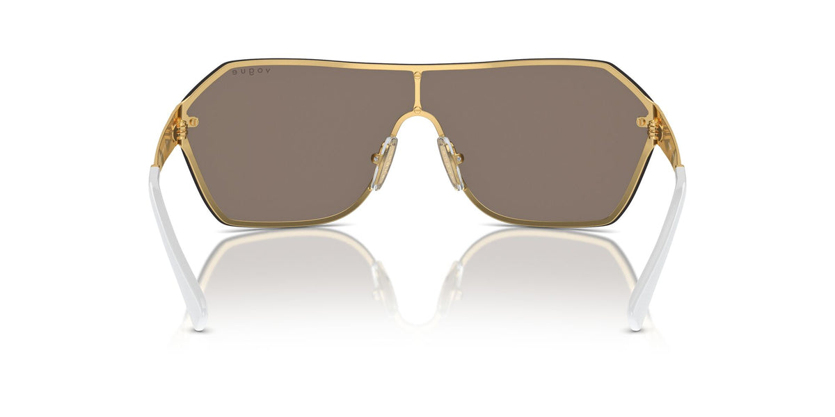 Vogue 0VO4302S 280/5A 41 Gold/ Light Brown Mirror Gold