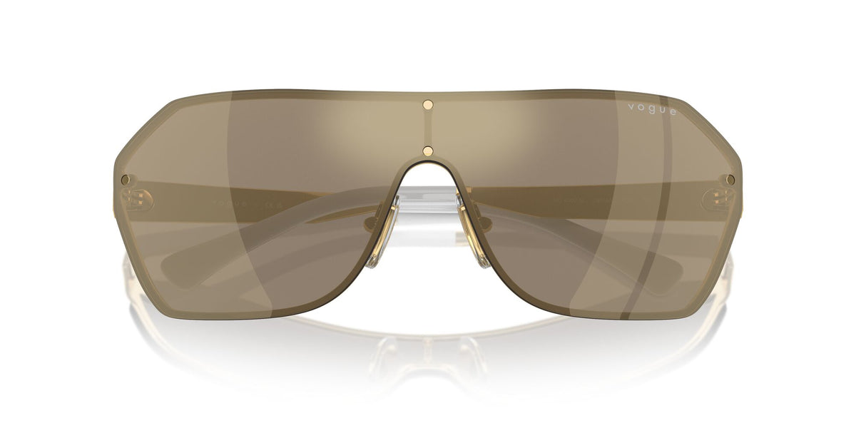 Vogue 0VO4302S 280/5A 41 Gold/ Light Brown Mirror Gold