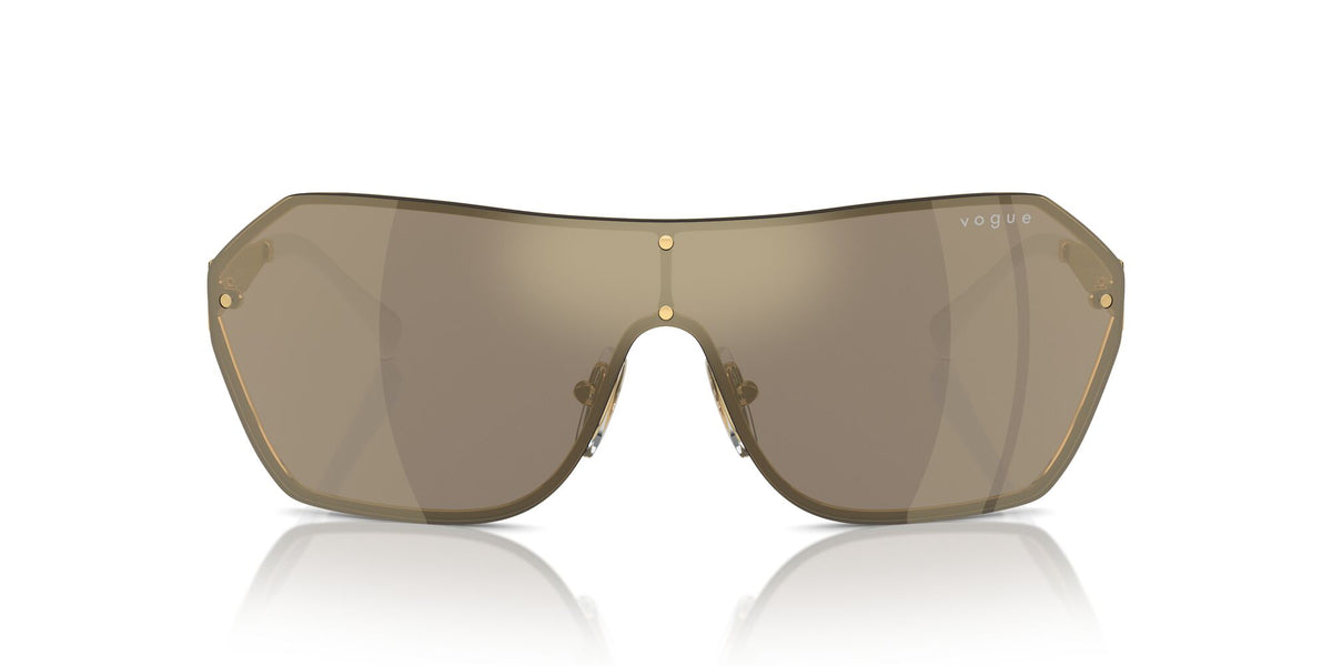 Vogue 0VO4302S 280/5A 41 Gold/ Light Brown Mirror Gold