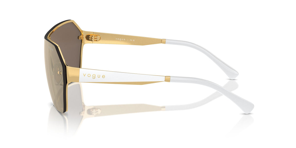 Vogue 0VO4302S 280/5A 41 Gold/ Light Brown Mirror Gold