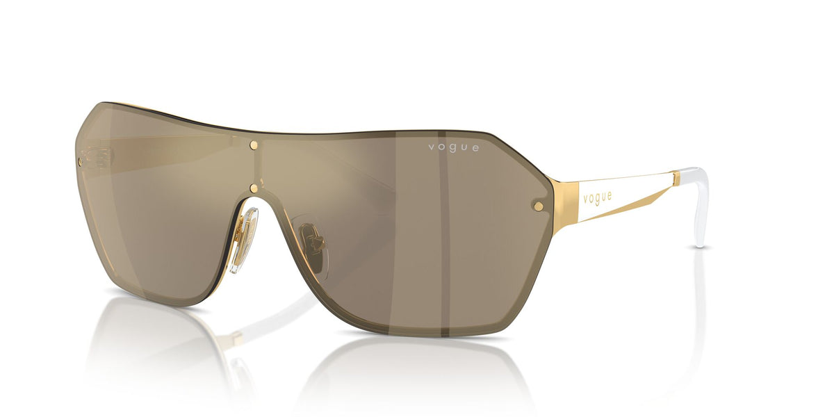 Vogue 0VO4302S 280/5A 41 Gold/ Light Brown Mirror Gold