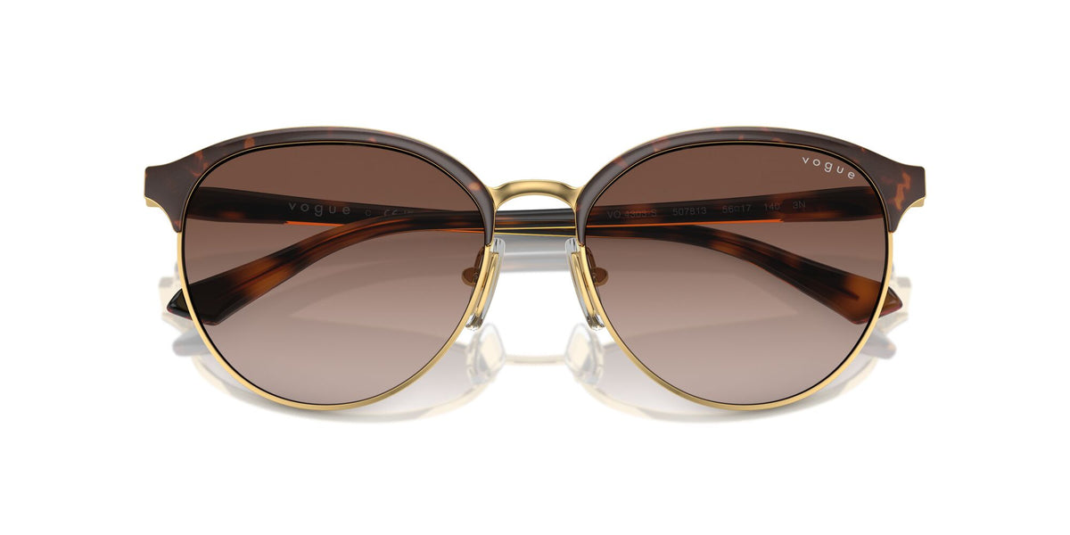Vogue 0VO4303S 507813 56 Top Havana/Gold/ Brown Gradient