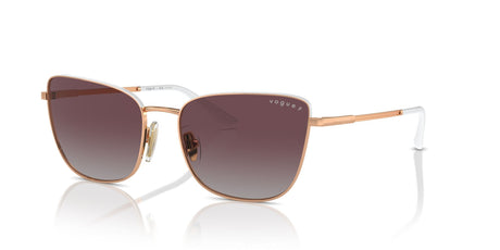 Vogue 0VO4308S 515262 56 Rose Gold/Top White/ Grey Gradient Violet Polarised