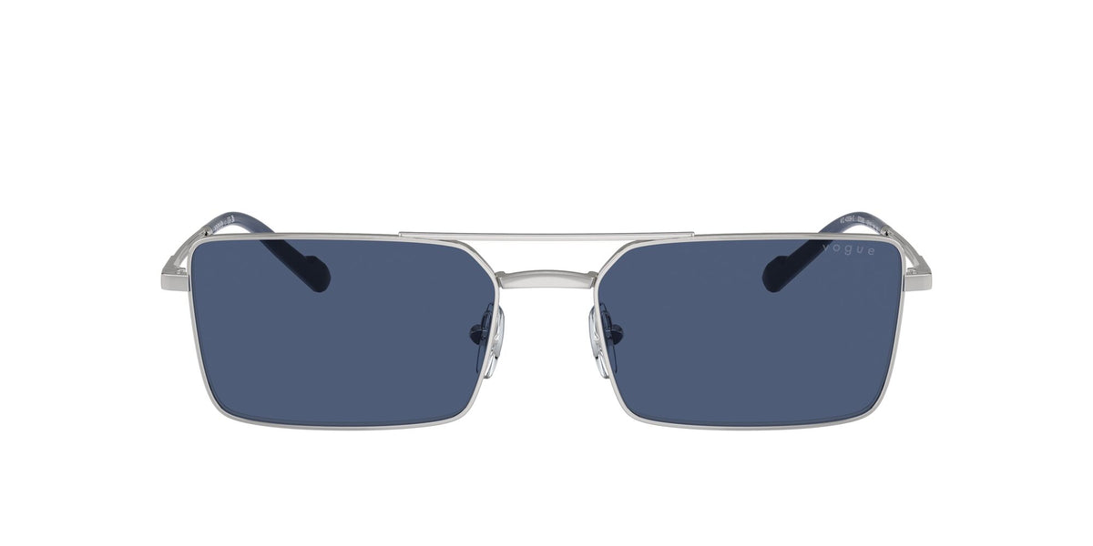 Vogue 0VO4309S 323/80 57 Silver/ Dark Blue
