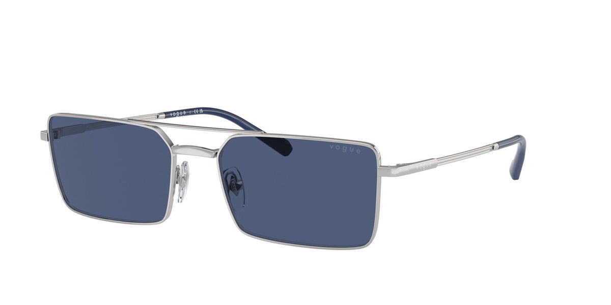 Vogue 0VO4309S 323/80 57 Silver/ Dark Blue