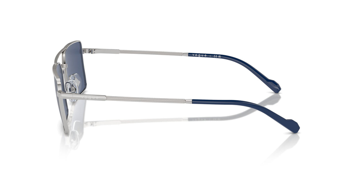 Vogue 0VO4309S 323/80 57 Silver/ Dark Blue