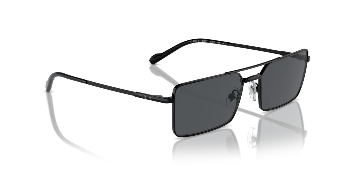 Vogue 0VO4309S 352/87 55 Black/ Dark Grey