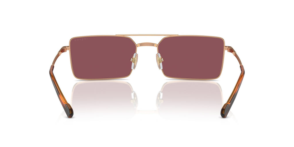 Vogue 0VO4309S 51525Q 57 Rose Gold/ Purple Polarised