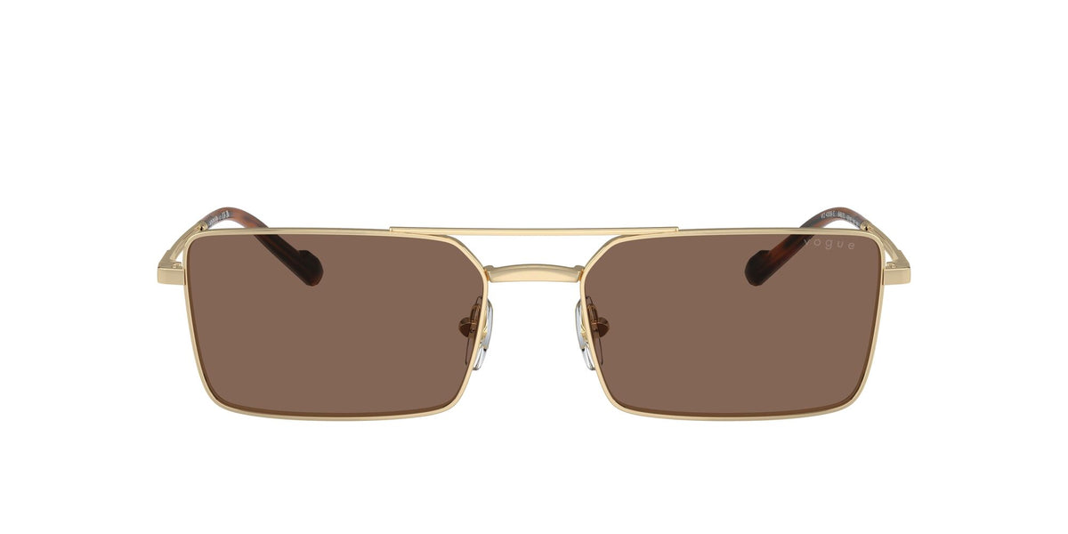 Vogue 0VO4309S 848/73 57 Pale Gold/ Dark Brown