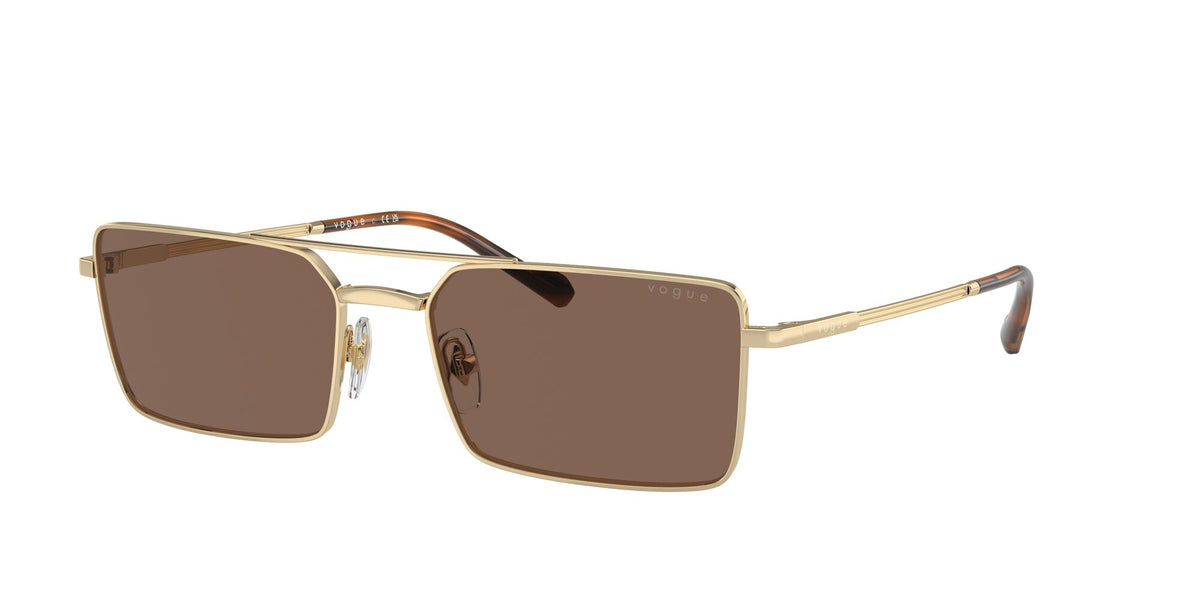 Vogue 0VO4309S 848/73 55 Pale Gold/ Dark Brown