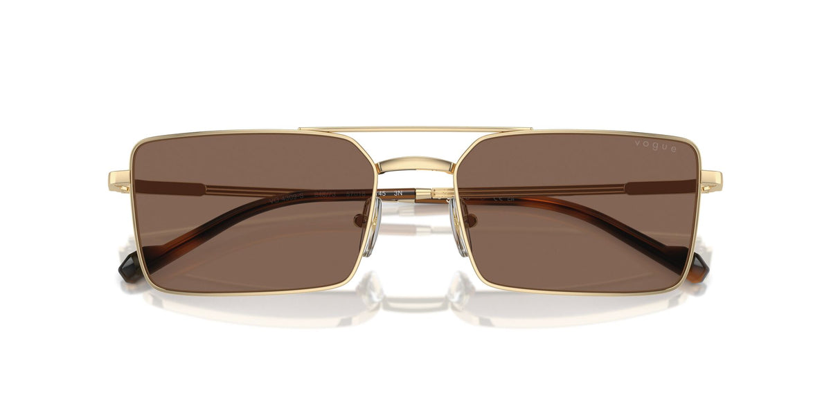 Vogue 0VO4309S 848/73 55 Pale Gold/ Dark Brown