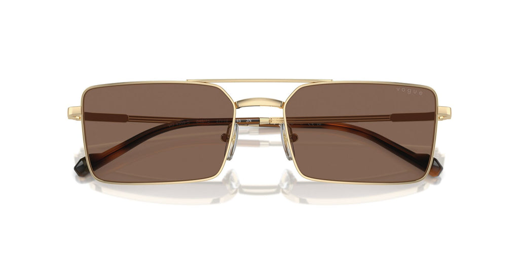 Vogue 0VO4309S 848/73 57 Pale Gold/ Dark Brown
