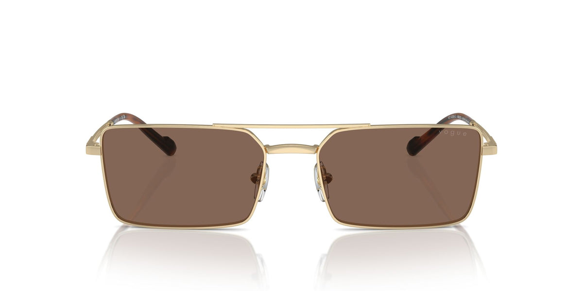 Vogue 0VO4309S 848/73 57 Pale Gold/ Dark Brown