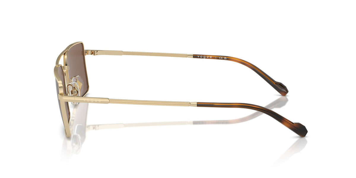 Vogue 0VO4309S 848/73 57 Pale Gold/ Dark Brown