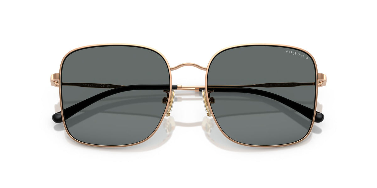 Vogue  0VO4327SD 515281 57 Rose Gold/ Dark Grey Polar