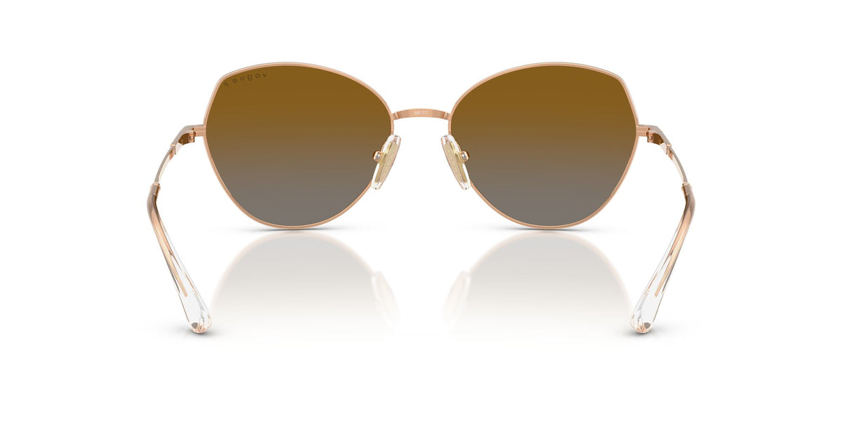 Vogue  VO4330S 5152T5 56 Rose Gold / Grey Gradient Brown Polar