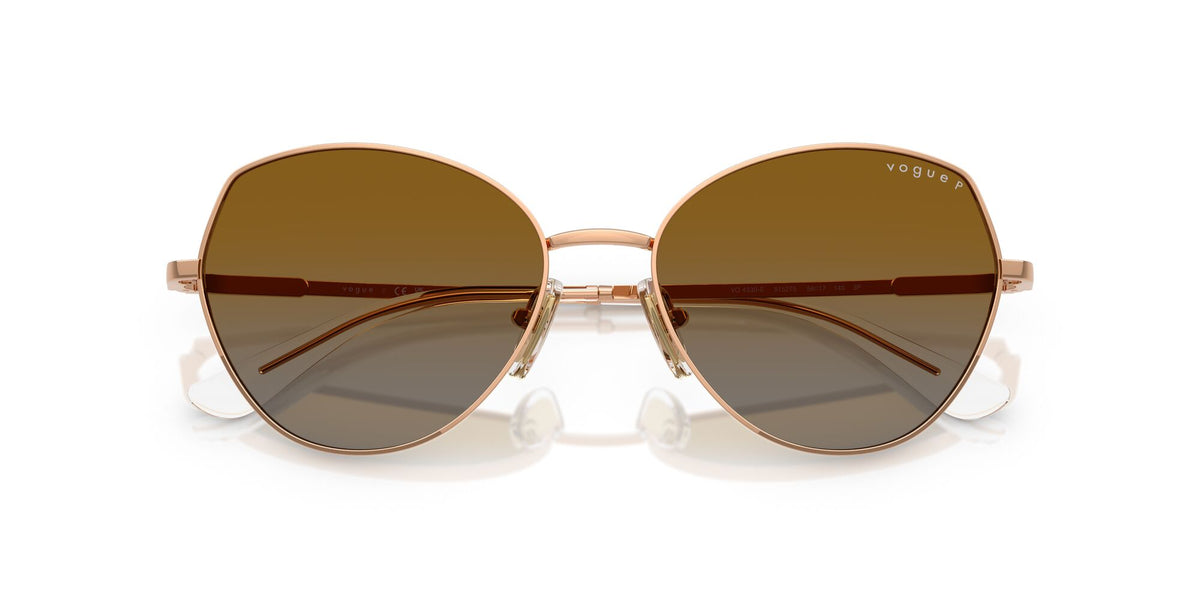 Vogue  VO4330S 5152T5 56 Rose Gold / Grey Gradient Brown Polar