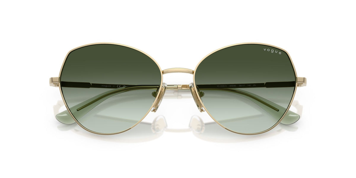 Vogue  VO4330S 848/8E 56 Pale Gold / Gradient Green