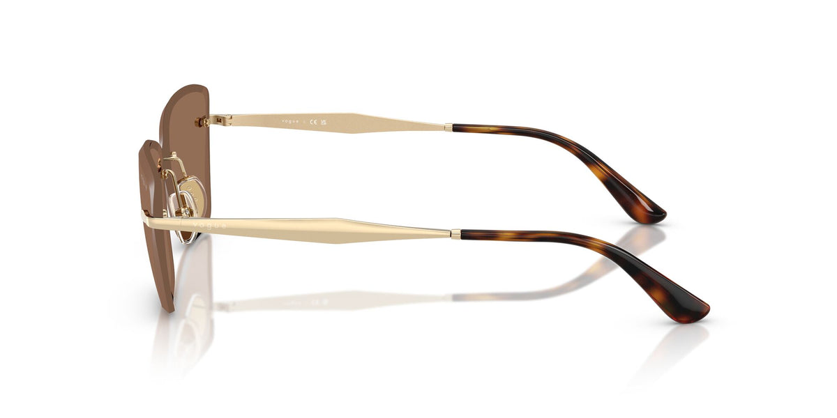 Vogue  VO4332S 848/73 59 Pale Gold / Dark Brown