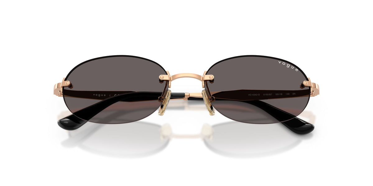 Vogue  0VO4342S 515287 55 Gold/ Black Smoke