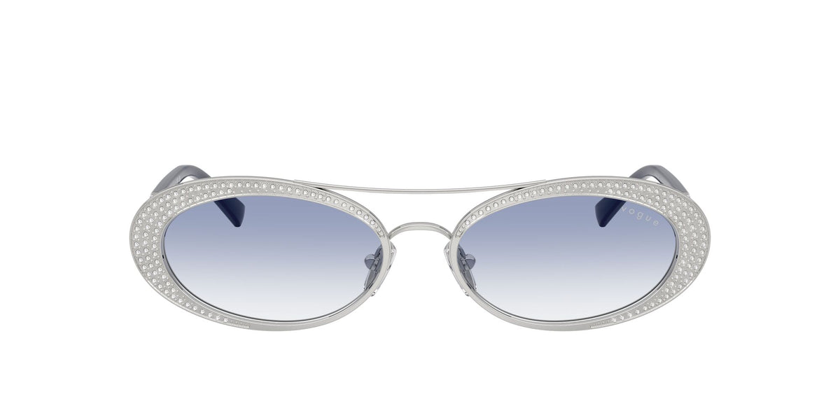 Vogue  0VO4348SB 323/19 54 Silver/ Clear Gradient Blue