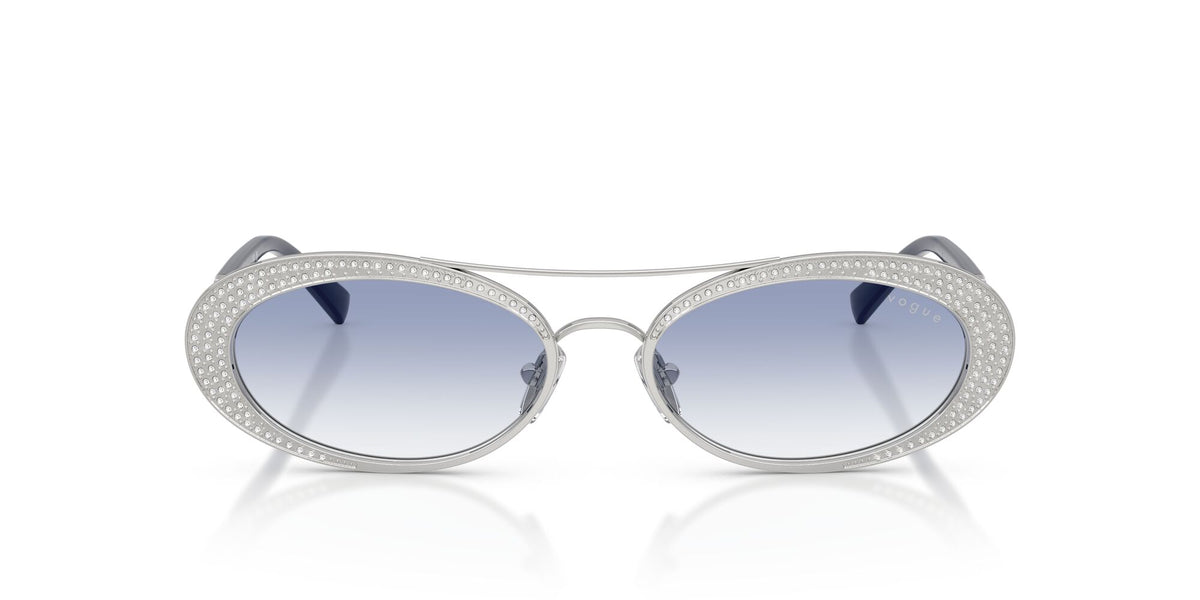 Vogue  0VO4348SB 323/19 54 Silver/ Clear Gradient Blue