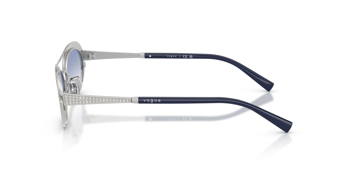 Vogue  0VO4348SB 323/19 54 Silver/ Clear Gradient Blue