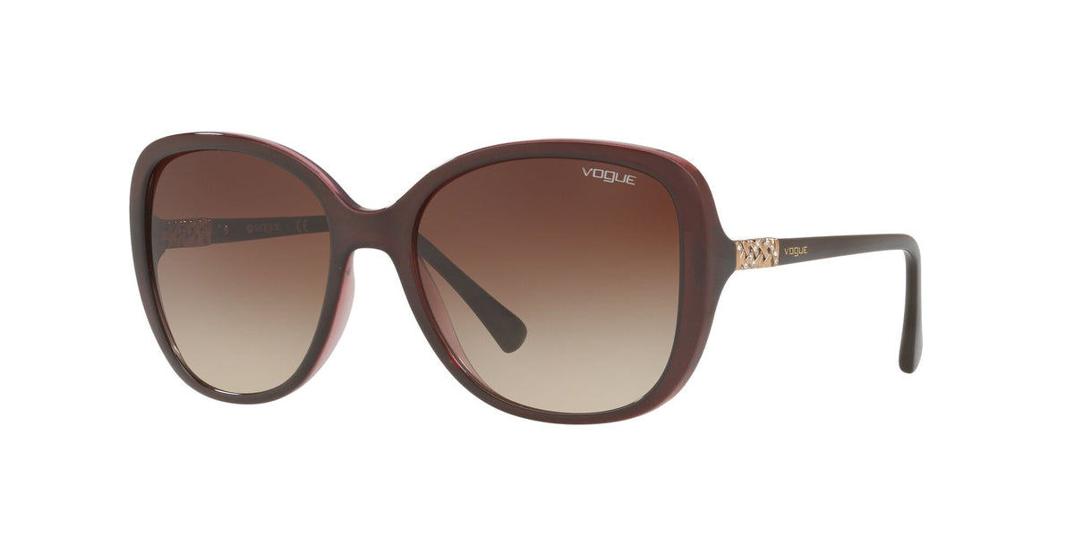 Vogue VO 5154SB Top Brown/Opal Pink / Brown Gradient 56 / Plastic / Plastic