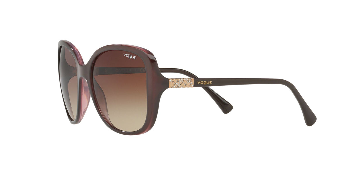 Vogue VO 5154SB Top Brown/Opal Pink / Brown Gradient 56 / Plastic / Plastic