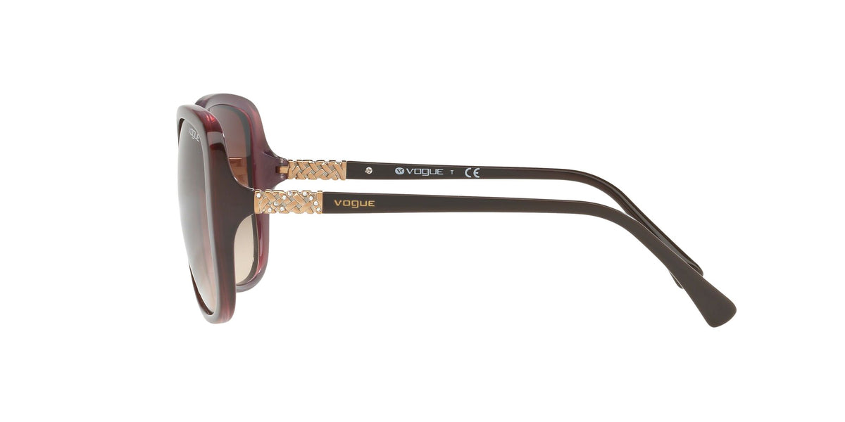Vogue VO 5154SB Top Brown/Opal Pink / Brown Gradient 56 / Plastic / Plastic