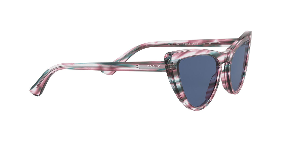 Vogue VO 5211SM Purple Striped Green / Dark Blue 54 / Plastic / Plastic