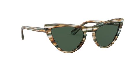 Vogue VO 5211SM Brown Striped Green / Dark Green 54 / Plastic / Plastic