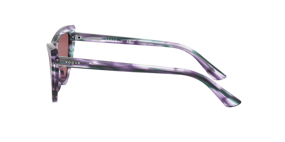 Vogue VO 5211SM Pink Striped Blue / Dark Violet 54 / Plastic / Plastic